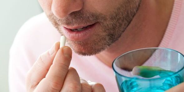tomando medicamentos para la prostatitis