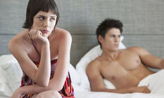 falta de sexo con prostatitis en un hombre