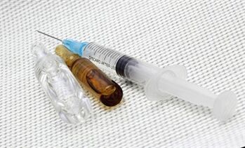 Inyecciones de analgésicos para la prostatitis.